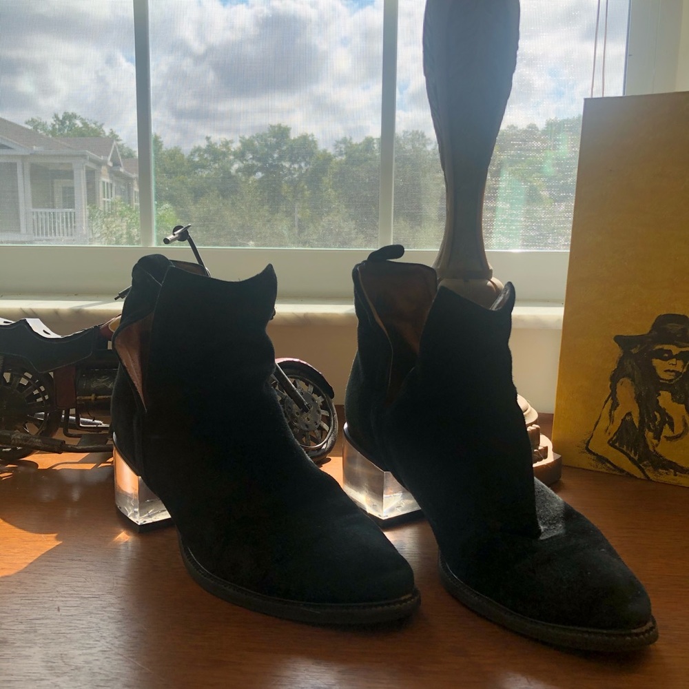 Jeffrey Campbell Suede Booties